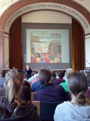 Begrüßungsworte durch den vBS-Vorstandsvorsitzenden Pastor Ulrich Pohl