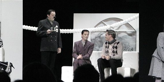 Header - Drei Männer im Schnee