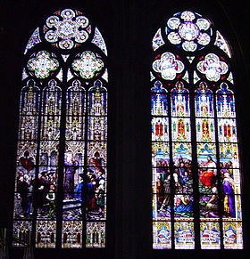 Wikipedia - gotische Kirchenfenster (Immanuel Giel, own work, public domain; via Wikimedia Commons) Wikipedia - gotische Kirchenfenster (Immanuel Giel, own work, public domain; via Wikimedia Commons)