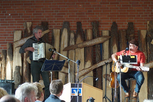 Musikalische Begleitung - Uli Preuss und Rainer Wölk, Arrested Amtsbrüder