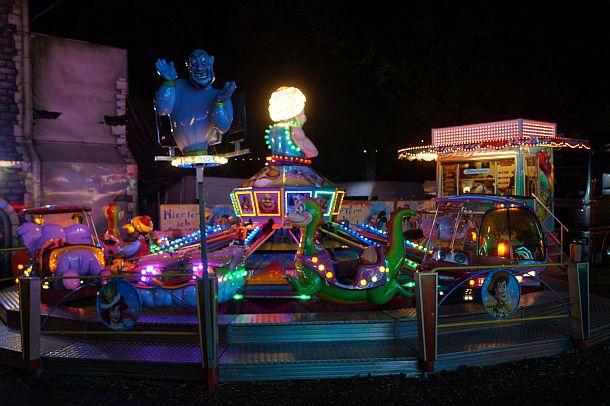 Kinderkarussell auf dem 637. Diepholzer Großmarkt 2017
