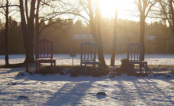 Winter in Freistatt - Sinnesgarten