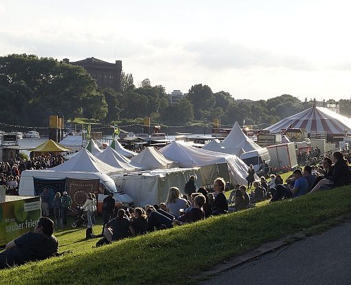 Panorama der Breminale 2016