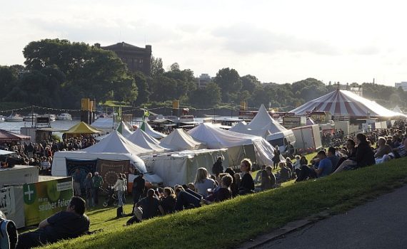 Panorama der Breminale 2016