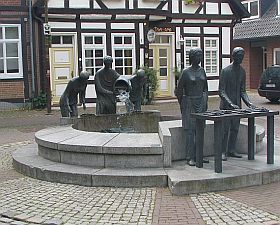 Stadtbrunnen in Nienburg