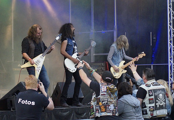 Dead Lord aus Schweden beim Ziegelei Open Air 2016