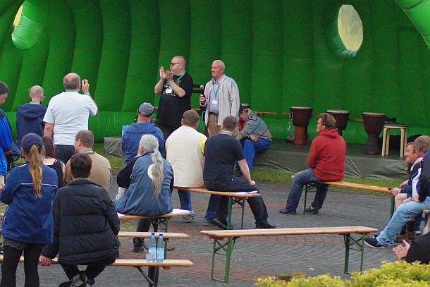 Grußwort von Michael (HoPe) bei der Eröffnung