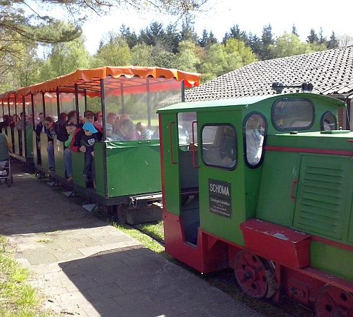 Die Feldbahn in Heimstatt beim Freistätter Jahresfest Fronleichnam 2016