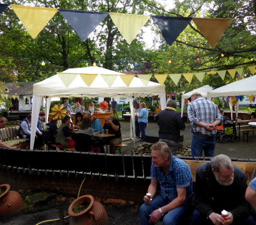 Sommerfest Haus Fernblick 2017 - Besucherpavillions