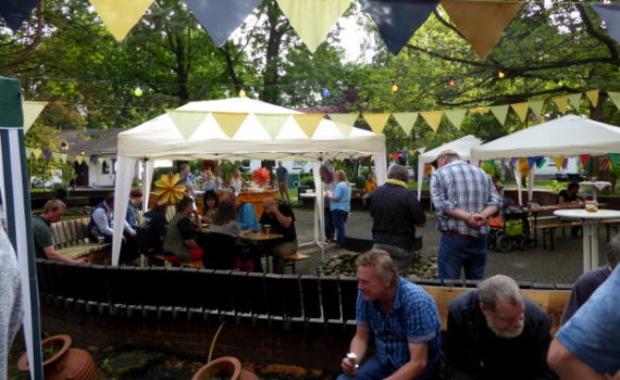 Sommerfest Haus Fernblick 2017 - Besucherpavillions