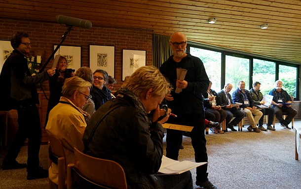Begrüßung des Komitees in der Moorkirche Freistatt