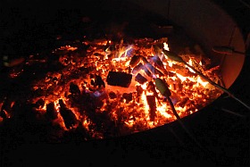 Stockbrot beim Laternenfest 2016