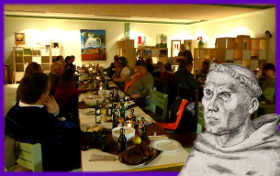 Abendbrot mit Luther in Haus Fernblick, Freistatt