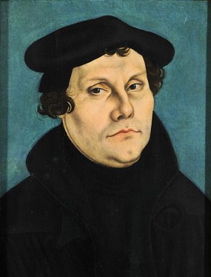 Martin Luther (gemalt von Lucas Cranach d.Ä.)