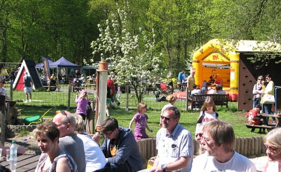 Sinnesgarten beim Jahresfest 2016 in Freistatt