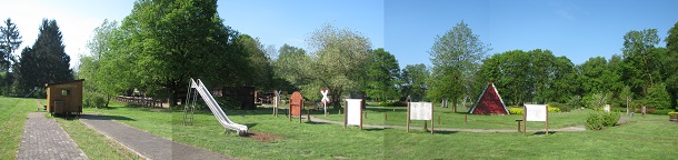 Sinnesgarten Panorama an der Draisinen-Bahn