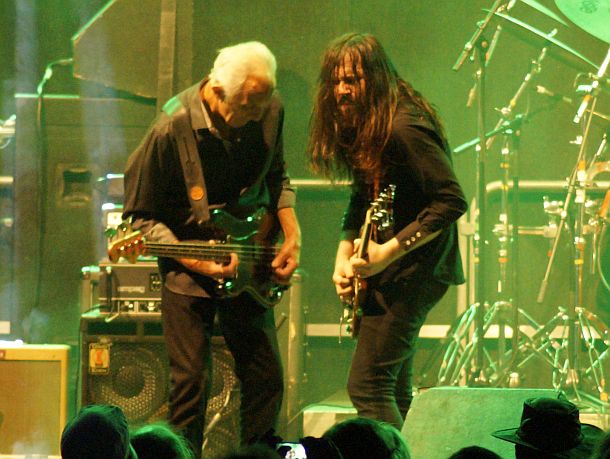 Colin Hodgkinson und Marcus Bonfanti beim Ziegelei Open Air 2016