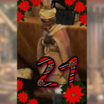 Weihnachtskalender 2017 - Krippe der Zionskirche Bethel - 21. Dezember - zweiter König 800x250px