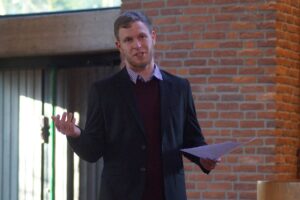 Ausstellungs-Eröffnung Wangemanns Wanderungen in der Freistätter Moorkirche - Christoph Herkströter