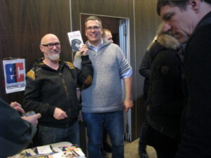 Frank Kruse mit Martin Dreyer und seinem Buch