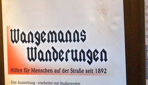 Wangemanns Wanderungen - Ausstellung zur Wohnungslosenhilfe
