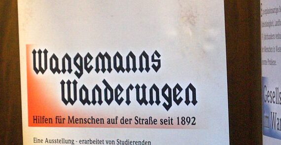 Wangemanns Wanderungen - Ausstellung zur Wohnungslosenhilfe