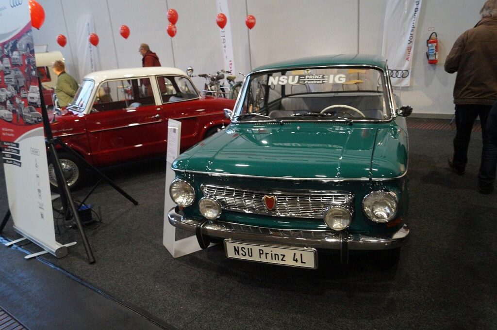 Oldtimerausstellung bei der Bremen Classic Motorshow: NSU Prinz