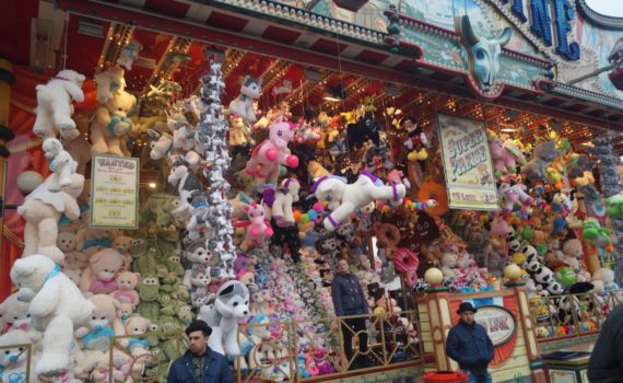 Alleine der Besuch war schon wie ein Hauptgewinn, aber auf dem Jahrmarkt selbst gab es zusätzlich Preise für glückliche Händchen