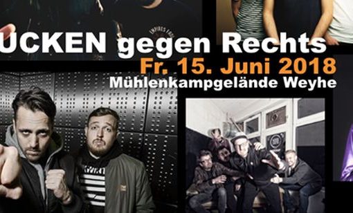 Aufmucken gegen Rechts - Weyhe - 15.06.2018