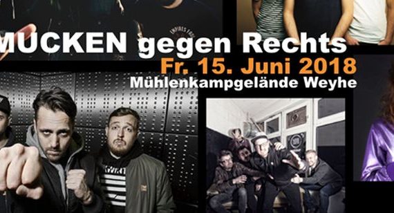 Aufmucken gegen Rechts - Weyhe - 15.06.2018