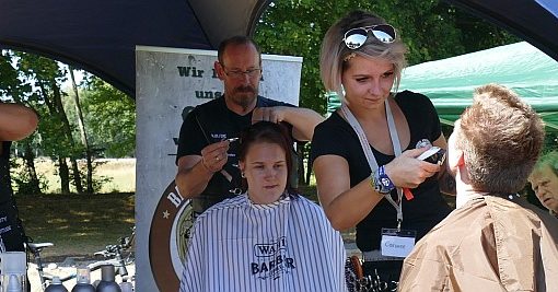 Barber Angels - Friseure gegen Armut - Wohnungslosentreffen 2018 - 23.07.2018