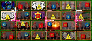 Übersicht Weihnachtskalender 2018
