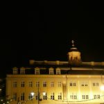 Unweit vom Weihnachtsmarkt befindet sich das Stadtschloß.