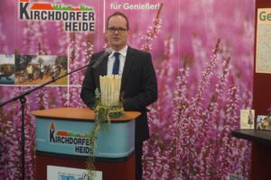 Eröffnung Spargelsaison 2019 - Grant Hendrik Tonne, Kultusminister Niedersachsen