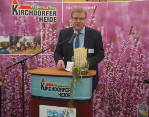 Eröffnung Spargelsaison 2019 - Hermann Hermeling. Vizepräsident der Landwirtschaftskammer Niedersachsen