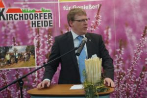 Eröffnung Spargelsaison 2019 - Superintendent Pastor Marten Lensch