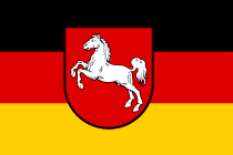 Landesflagge von Niedersachsen (c) de.Wikipedia.org
