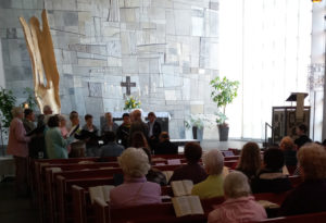 Abschied Pastorin Julia Mueller, Michaelisgemeinde DH - Chorgesang