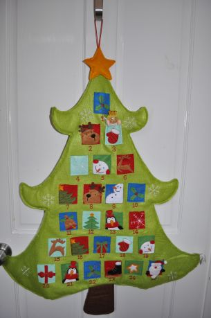 Weihnachtskalender 2015 - Selbstgebastelter Adventskalender
