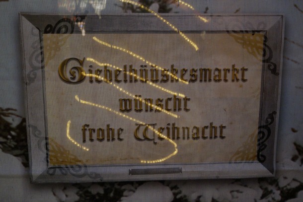 Weihnachtskalender 2015 - Giebelhueskesmarkt Münster