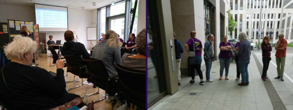 Diakonie-Workshop „Arbeit Macht Ohnmacht“ in Berlin - Mai 2019 -Arbeitsrunden 2