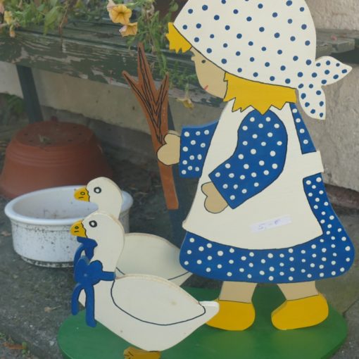 Deko mal anders, für Vor der Tür, im Garten wäre genau das richtige dafür.