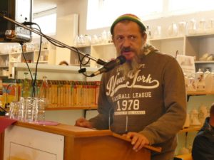 Uwe Eger, Vostandsmitglied der Selbstvertretung wohnungsloser Menschen e. V. (in Gründung)
