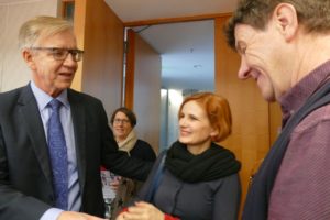 15 Jahre HARTZ IV - DIE LINKE - Berlin, 12. Dez. 2019 - Begrüßung durch Dietmar Bartsch und Katja Kipping