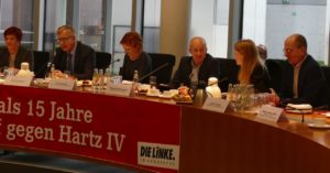 15 Jahre HARTZ IV - DIE LINKE - Berlin, 12. Dez. 2019 - Eröffnungsrunde