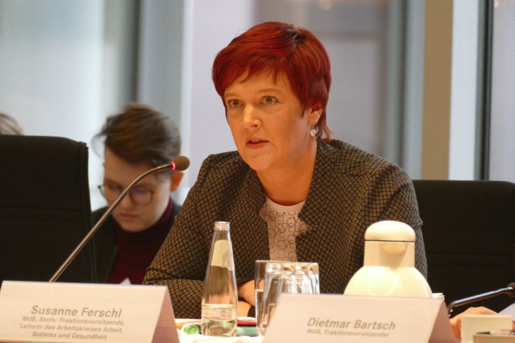 15 Jahre HARTZ IV - DIE LINKE - Berlin, 12. Dez. 2019 - Susanne Ferschl