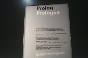 Der "Prolog", ein kleines "Kino"