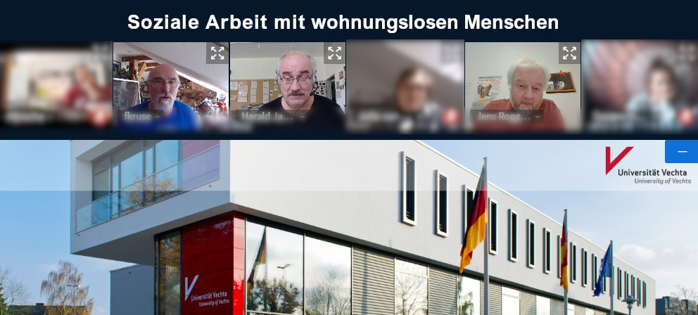 Universität Vechta - Seminar Soziale Arbeit mit wohnungslosen Menschen - Sept. 2020