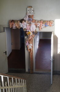 Skulptur Trepppenhaus Moorhort