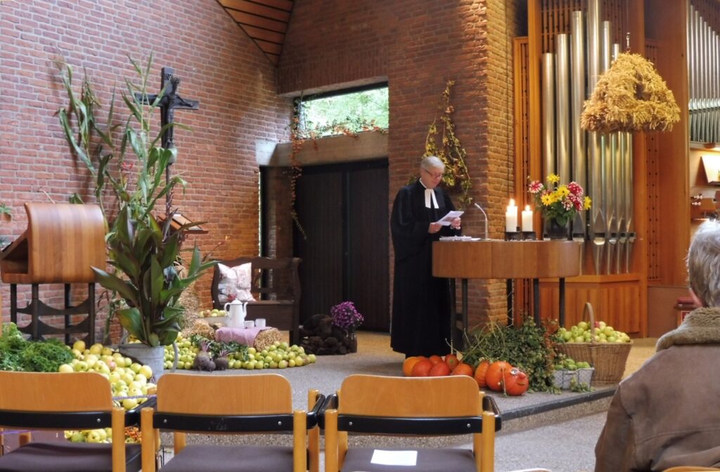 Moorkirche Freistatt - Erntedankgottesdienst Oktober 2020 - Pastor Christian Sundermann